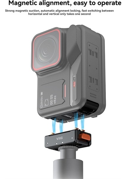 INSTA360 Ace Pro 2 Için Vrıg Pil Kapağı Ace Pro 2 Için Hızlı Serbest Bırakma Adaptör Aksesuarı (Yurt Dışından) indirimleri