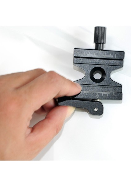 4x Çift Kilit Montaj Plakası Kelepçesi Hızlı Serbest Bırakma Plakası Kelepçesi Ayarlanabilir Düğme Adaptörü Qj-06 (Yurt Dışından)