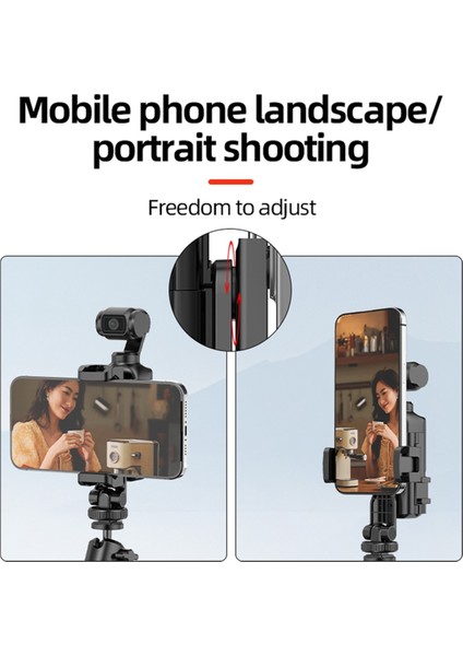 Osmo Cep 3 Bisiklet Bisiklet Klipsi Talebar Montaj Tutucu Için Telefon Tutucu ile Çok Fonksiyonlu Genişleme Çerçevesi Kılıf (Yurt Dışından)