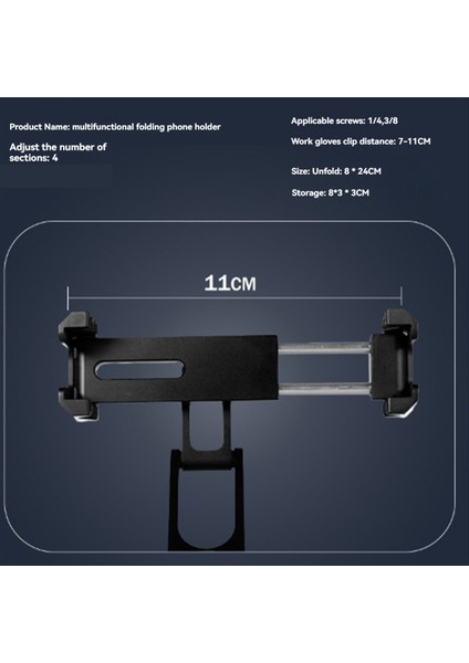 Katlanabilir Tripod Mini Cep Manyetik Telefon Tripod Stand Selfe Stick Masaüstü Akıllı Telefon Tutucu Video Fotoğrafçılığı (Yurt Dışından) indirimleri