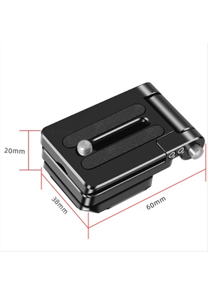 Katlanır Dslr Kamera L Braket Ayar Açı Kameralar Çeşitli Kamular Stabilizatörleri Için Uygun Hızlı Serbest Bırakma Plakası (Yurt Dışından) fiyatları