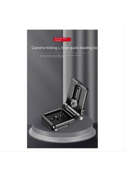 Katlanır Dslr Kamera L Braket Ayar Açı Kameralar Çeşitli Kamular Stabilizatörleri Için Uygun Hızlı Serbest Bırakma Plakası (Yurt Dışından) indirimleri