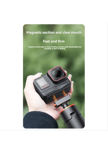 INSTA360 Ace/ace Pro Magnicy Hızlı Serbest Bırakma Için INSTA360 Ace/ace Pro Kamera Aksesuarları Için Iki Pençe Adaptörü Montaj (Yurt Dışından) modelleri