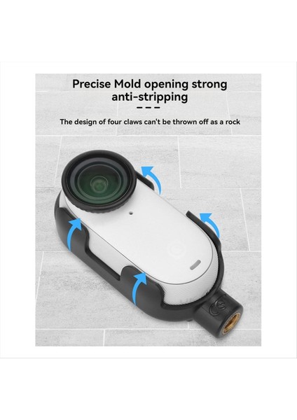 INSTA360 Go 3 Kamera Çerçevesi Adaptörü Için - Yatay ve Dikey Çekim Braketi INSTA360 Go3 Için Uzatma Montajı (Yurt Dışından) indirimleri