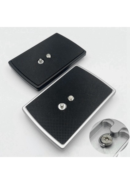 Libec TH-650DV Için Hızlı Serbest Bırakma Plakası 1/4 Inç Montaj Vidası Tripod Monopodlar Kamera Kelepçe Plakası Siyah (Yurt Dışından) indirimleri