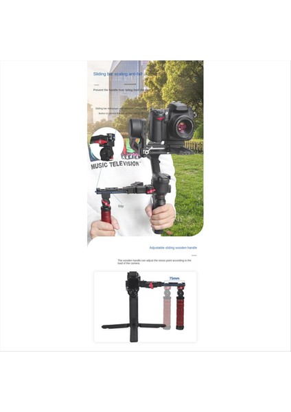 Djı El Taşıyıcı Genişleme Gimbal Braketi Çok Fonksiyonlu Çift Fonksiyonlu Çift Kullanımlı Posewood Kaldırma Pot Tutası B Için (Yurt Dışından)