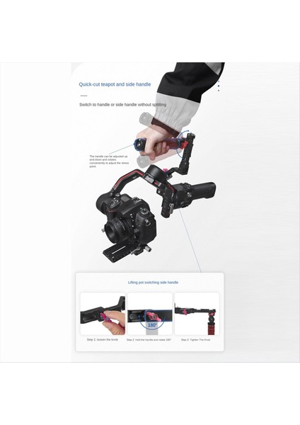 Djı El Taşıyıcı Genişleme Gimbal Braketi Çok Fonksiyonlu Çift Fonksiyonlu Çift Kullanımlı Posewood Kaldırma Pot Tutası B Için (Yurt Dışından) indirimleri