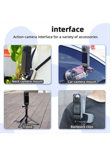 INSTA360 X4 Spor Kamera Aksesuarları Için Katlanabilir Montaj Adaptörü Manyetik Hızlı Serbest Bırakma Tabanı (Yurt Dışından) indirimleri