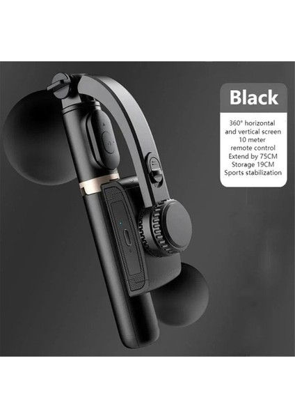 Elde Gimbal Stabilisateur Selfie Stick Smartphone Action Kameralar Bluetooth Tripod (Yurt Dışından) modelleri