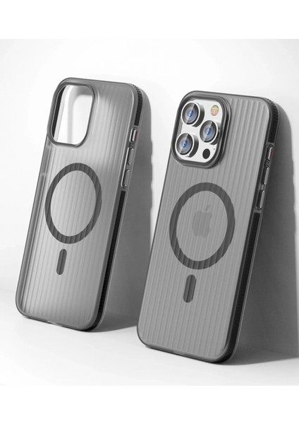 iPhone 15 Line Magsafe Kapak - Siyah fiyatları