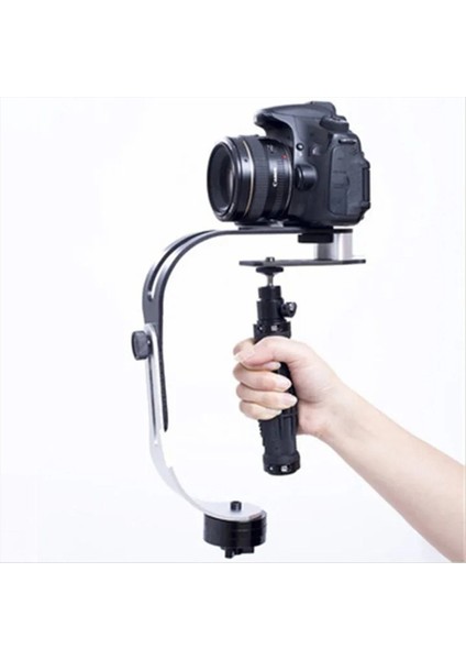 Dijital Kamera Stabilizatör Alüminyum Alaşım Dönen Ayarlanabilir Kamera Aksesuarları Slr Dv Için Slr Stabilizatör (Yurt Dışından) fiyatları