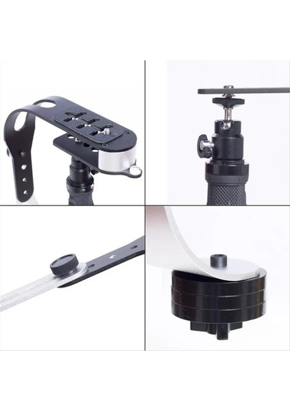 Dijital Kamera Stabilizatör Alüminyum Alaşım Dönen Ayarlanabilir Kamera Aksesuarları Slr Dv Için Slr Stabilizatör (Yurt Dışından) fırsatları