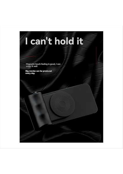 Elde Taşınır Selfie Booster Çok Fonksiyonlu Video Selfie Vlog Kavrama Taşınabilir Manyetik El Cep Telefonu Stabilizatör C (Yurt Dışından) fiyatları