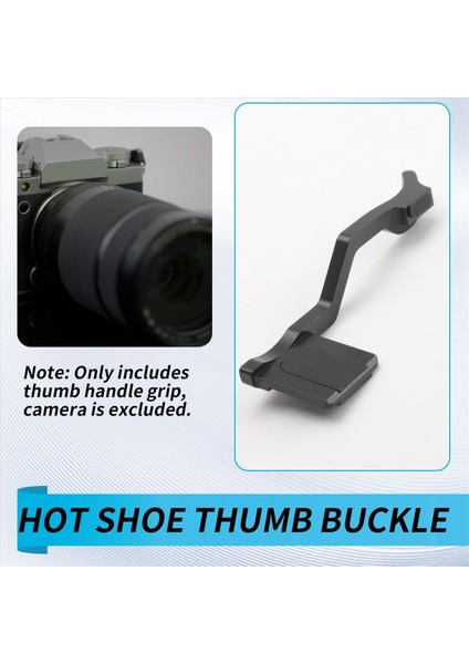X-T50 Kamera Başparmak Tutma Kavrama Dahili Soğuk Ayakkabı Montajı ile Sıcak Ayakkabı Koruyor Fujifilm X-T50 A Için Rahat Kavrama (Yurt Dışından) indirimleri