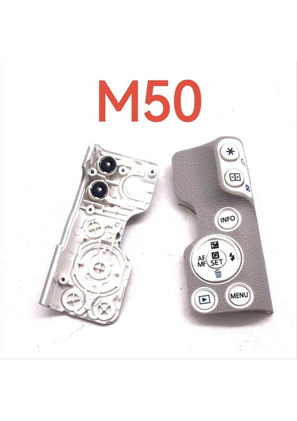 Canon Eos M50 Için Yedek Arka Kapak Düzeneği Eos M50 Mark Iı - Menü Düğmesi Klavye Başparmak Kauçuk Içerir (Yurt Dışından) fiyatları