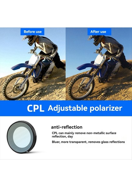 INSTA360 Go 3s Lens Filtre Eylem Kamera Filtresi Seti Uv Cpl Nd8 ND16 ND32 ND64 INSTA360 Go 3s Aksesuar Kiti (Yurt Dışından) fiyatları