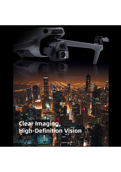 Djı Air 3s Için Geniş Açılı Lens Özel Drone Kamera Geniş Açılı Filtre 110 Derece Geniş Açılı Lens (Yurt Dışından)