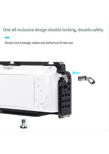 Zve1 Kamera Koruyucu Çerçeve Için Alüminyum Alaşım Kamera Koruyucu Kafe Kamera Slr Stabilizatör Soğuk Ayakkabı Montajı (Yurt Dışından) fırsatları