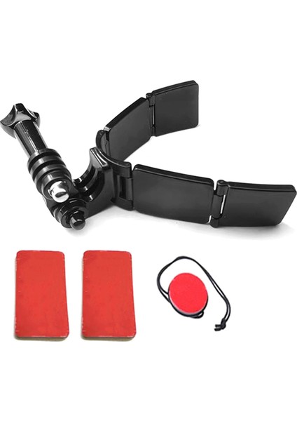 Kahraman Için Tam Yüz Kask Çene Montaj Tutucu 11 10 8 7 Djı INSTA360 Kamera Kayışı Flodable Ön Çene Montaj Aksesuarı (Yurt Dışından)