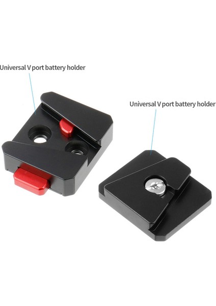 Kamera Hızlı Bırakma V Montaj Kilit Qr Sistemi 1/4 Tripod Monopod Kaydırıcı Dslr Video Gimbal Için Ronin S Sc Zhiyun Crane (Yurt Dışından) fiyatları