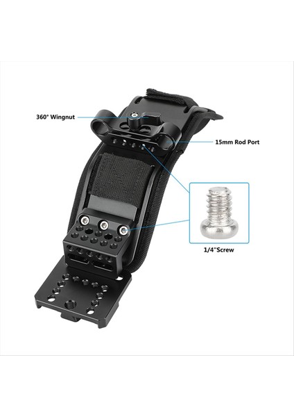 Ergonomik Omuz Yastığı Montajı V-Wedge Montajı 15MM Lws Rod Kelepçesi Sony VCT-U14 Tripod Adaptörü Omuz Teçhizatı Için (Yurt Dışından) fırsatları
