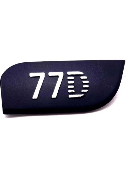 Canon Için 77D Etiket Plakası Adlandırma Kamera Onarım Parçaları Için (Yurt Dışından)