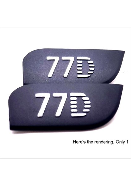 Canon Için 77D Etiket Plakası Adlandırma Kamera Onarım Parçaları Için (Yurt Dışından) modelleri