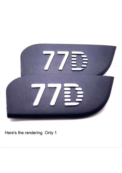 Canon Için 77D Etiket Plakası Adlandırma Kamera Onarım Parçaları Için (Yurt Dışından) indirimleri