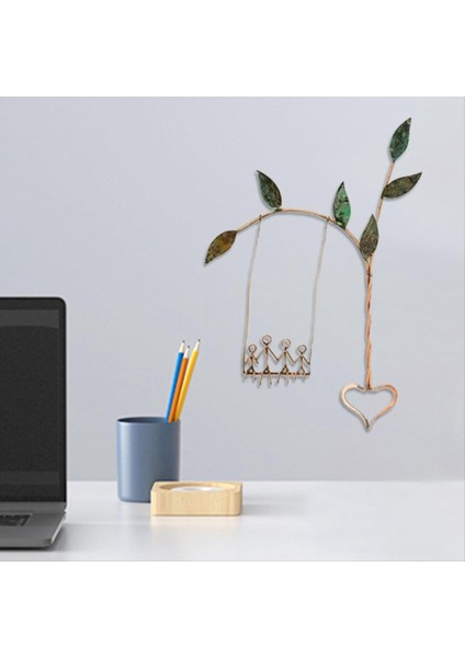 Salıncak Dekorasyonları Metal Duvar Sanatları Metal Duvar Dekoru Duvar Dekor Oturma Odası Zarif Duvar Heykelleri Ev Dekor B (Yurt Dışından) fiyatları