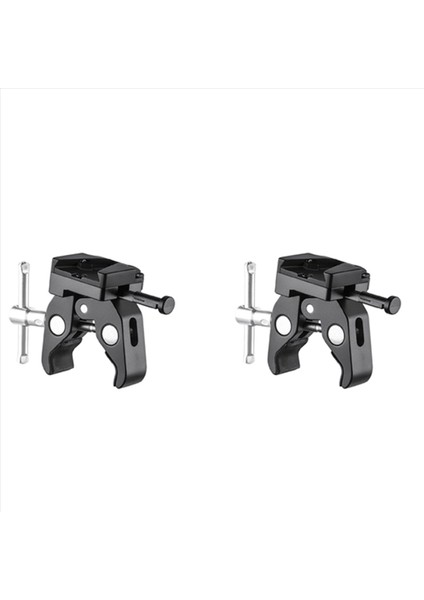 2x V-Mount Pil Adaptörü Kelepçeli Işığa Montaj Için V-Mount Bataryası Için Tripod&#39 A Işığa Veya Tripod (Yurt Dışından)