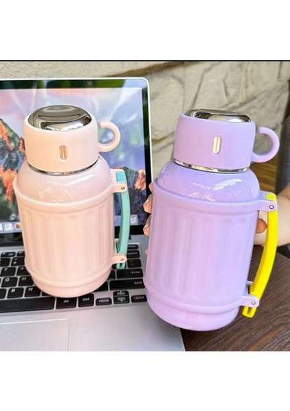 Kızlar Için Büyük Kapasiteli Termos Fincan 316 Paslanmaz Çelik Su Bardağı Basit Anne Bardağı Açık Taşınabilir Su Isıtıcısı (Yurt Dışından) fırsatları