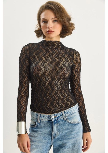 Kadın Dantel Bluz