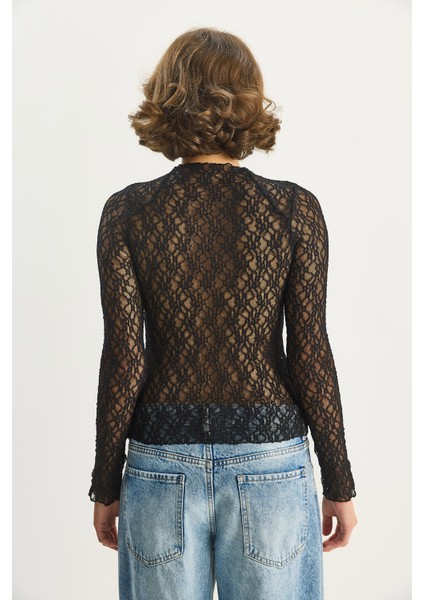Kadın Dantel Bluz