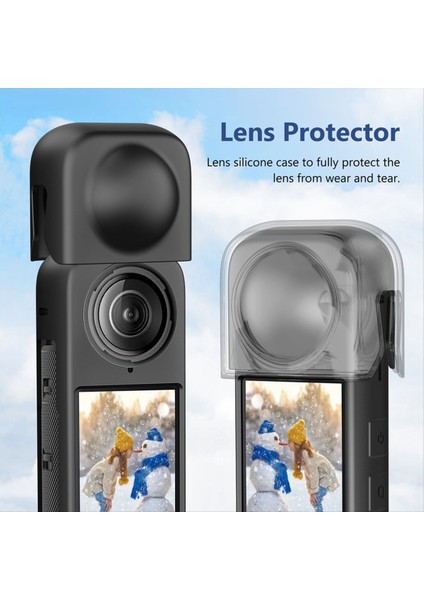 Shadowstone Panorama Kamera Kılıfı Lens Aksesuar Kiti Için INSTA360 X4 Silikon Kılıf Için Puluz Kamera Kılıfı Kiti (Yurt Dışından) indirimleri