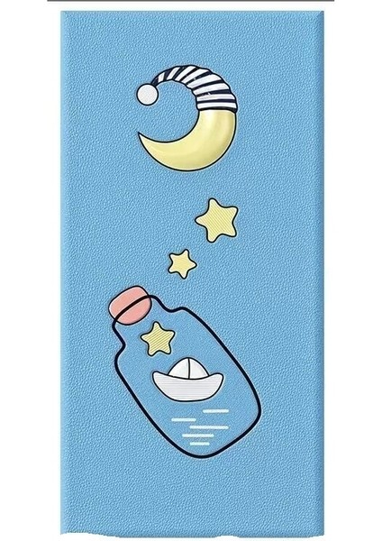 Yıldız Astronot Çıkartma Yatak Odası Su Geçirmez ve Neme Dayanıklı Duvar Çıkartmaları (5'li Paket) (Yurt Dışından)