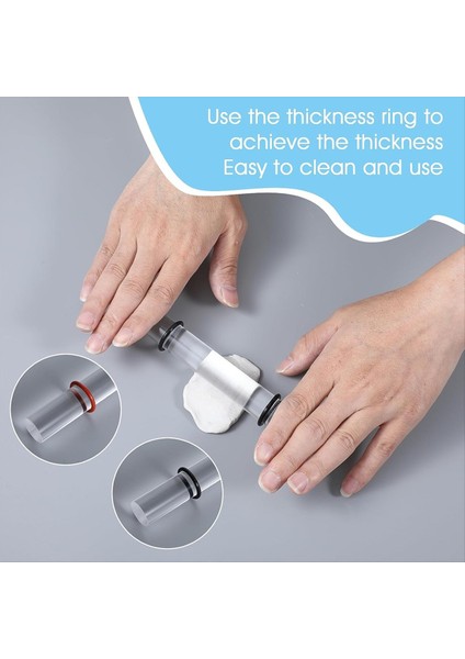 2pieces Polimer Kil Araçları Kalın Ring ile Polimer Kil Için Akrilik Silindir Açık Kil Sanat Zanaat Dıy Polimer Kil Araçları (Yurt Dışından) fırsatları