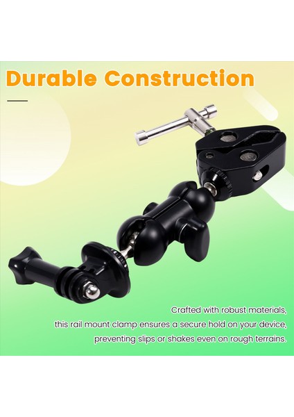 Motosiklet Bisiklet Montaj Kelepçesi Evrensel Braket Dslr Kamera Sihirli Kol Eylem Kameraları (Yurt Dışından) indirimleri