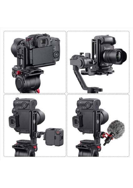 2x Dslr Kamera L Braket Dikey Yatay Anahtarlama Canon Nikon Stabilizer Tripod Için Hızlı Serbest Bırakma Plakası (Yurt Dışından) fırsatları