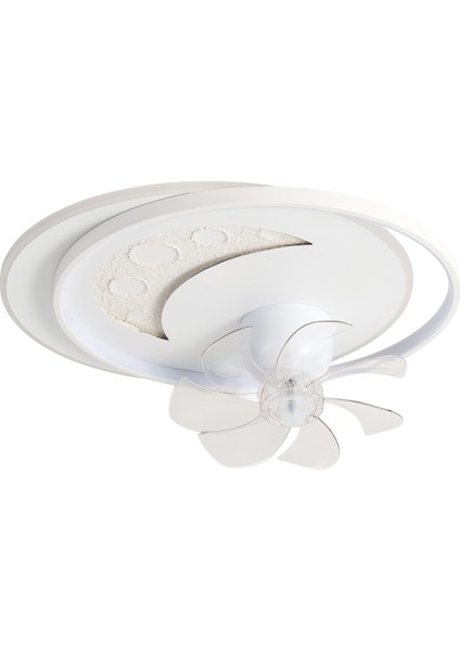 Arıa 3D Plafonyer Pervaneli Ledli Avize