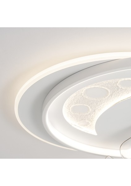 Arıa 3D Plafonyer Pervaneli Ledli Avize fırsatları