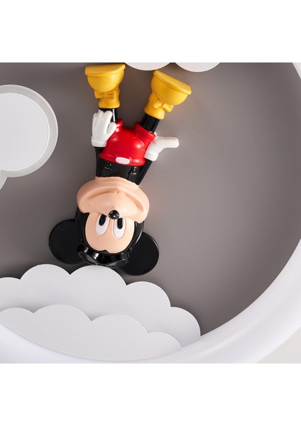 Moddy Ledli Mickey Desenli Plafonyer Çocuk Odası Avize modelleri
