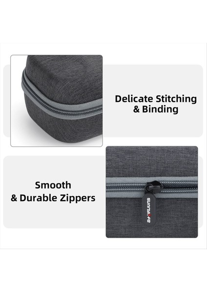 Djı Mıc Için Sunnylife 2/1 Depolama Çantası Kablosuz Mikrofon Koruyucu Kılıf Damla Geçirmez Giyim Dayanıklı Taşınabilir Aksesuarlar (Yurt Dışından) fiyatları