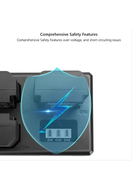 NP-FZ100 NPFZ100 Pil 3 Yuva Şarj Cihazı Sony Kamera Alpha A7R3 A6600 A6700 A7M3 Arr4 A7R4 A7R5 A7III Zv-E1 Fx3 (Yurt Dışından) modelleri