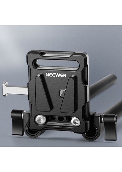 Neewer Mini V Hızlı Bırakma 1/4inch Iplik ile Montaj Pil Plakası - Sony V Montaj Pilleri Için Dayanıklı ve Hafif (Yurt Dışından) modelleri