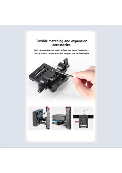 Neewer Mini V Hızlı Bırakma 1/4inch Iplik ile Montaj Pil Plakası - Sony V Montaj Pilleri Için Dayanıklı ve Hafif (Yurt Dışından) indirimleri