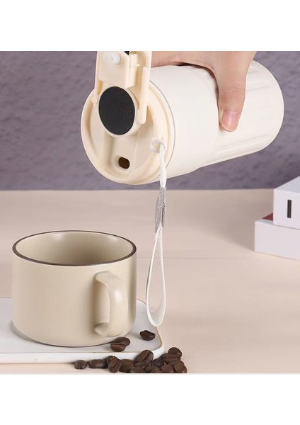 Akıllı 316 Paslanmaz Çelik Kahve Fincanları Taşınabilir Erkekler ve Kadınlar Basit Hediyeler Termos (Yurt Dışından) modelleri