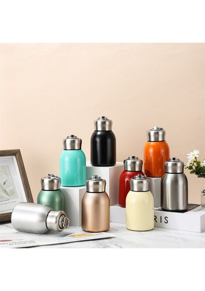 Mini 304 Paslanmaz Çelik Cep Termos Bardak Taşınabilir Sevimli Erkekler ve Kadınlar Ofis Su Bardakları (Yurt Dışından) fiyatları