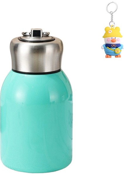 Mini 304 Paslanmaz Çelik Cep Termos Bardak Taşınabilir Sevimli Erkekler ve Kadınlar Ofis Su Bardakları (Yurt Dışından)