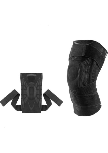 Spor Dizlik Örme Erkek ve Kadın Bisiklet Koşu Basketbol Futbol Squat Diz Eklemi Silikon Yaylı Diz Pedleri (Tek Parça) (Yurt Dışından) modelleri