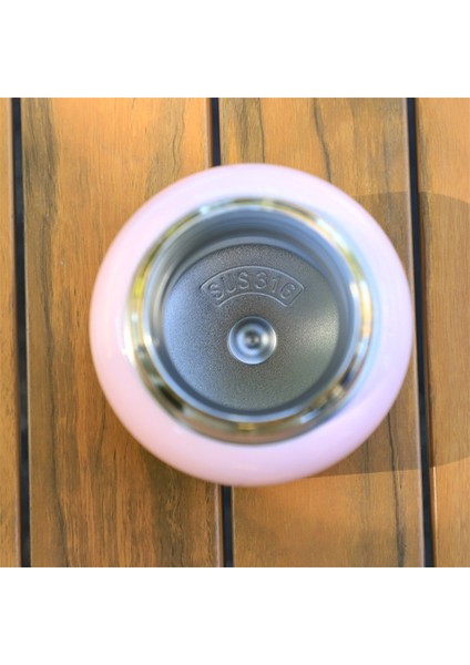 Basit 316 Paslanmaz Çelik Termos Bardak Taşınabilir Doğrudan Içme Su Bardak Sevimli Mini Cep Bardak (Yurt Dışından) fırsatları